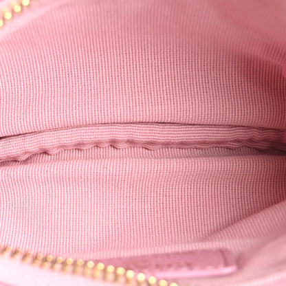 Chanel Caviar Quilted Small Cosmetic Case Pink 5 of 8