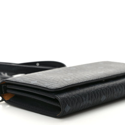 MCM Visetos Wallet On Chain Black 8 of 9