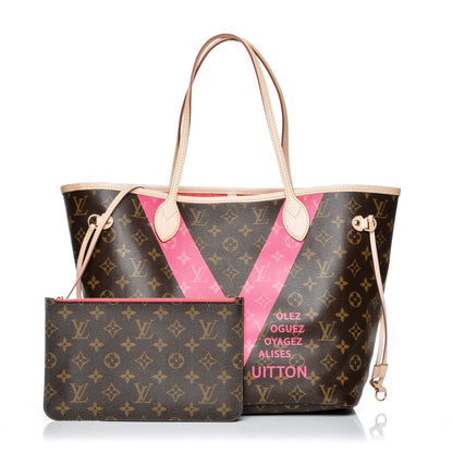 Louis Vuitton Monogram V Neverfull MM Grenade 1 of 7