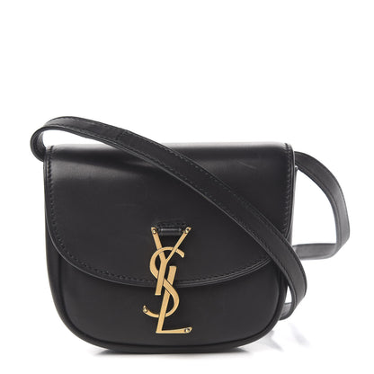 Saint Laurent Smooth Calfskin Mini Classic Monogram Kaia Satchel Black 1 of 11