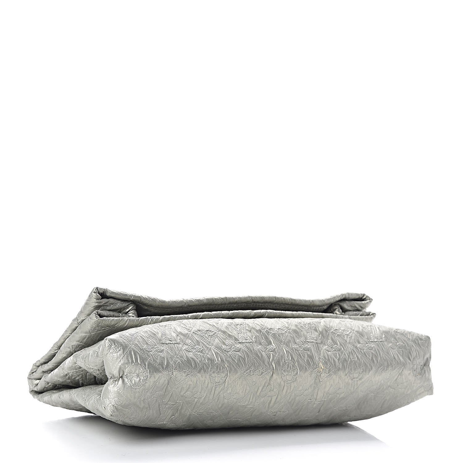 Louis Vuitton Jacquard Quilted Monogram Limelight Clutch GM Perle 4 of 9