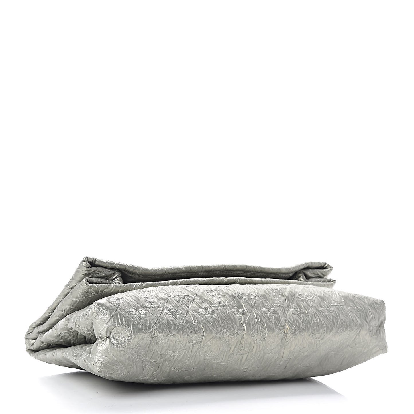 Jacquard Quilted Monogram Limelight Clutch GM Perle