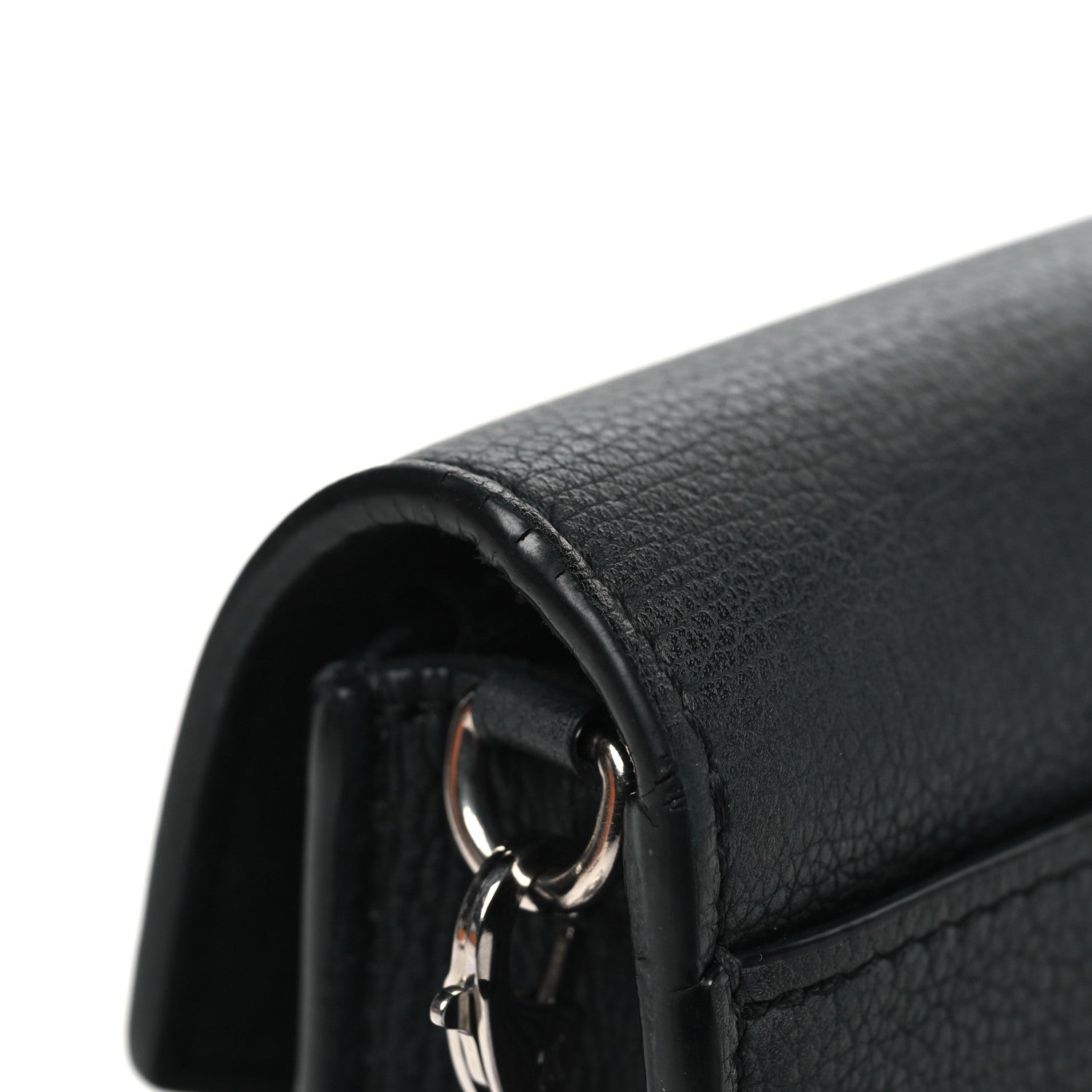 Louis Vuitton Soft Calfskin My Lockme Pochette Black 11 of 12