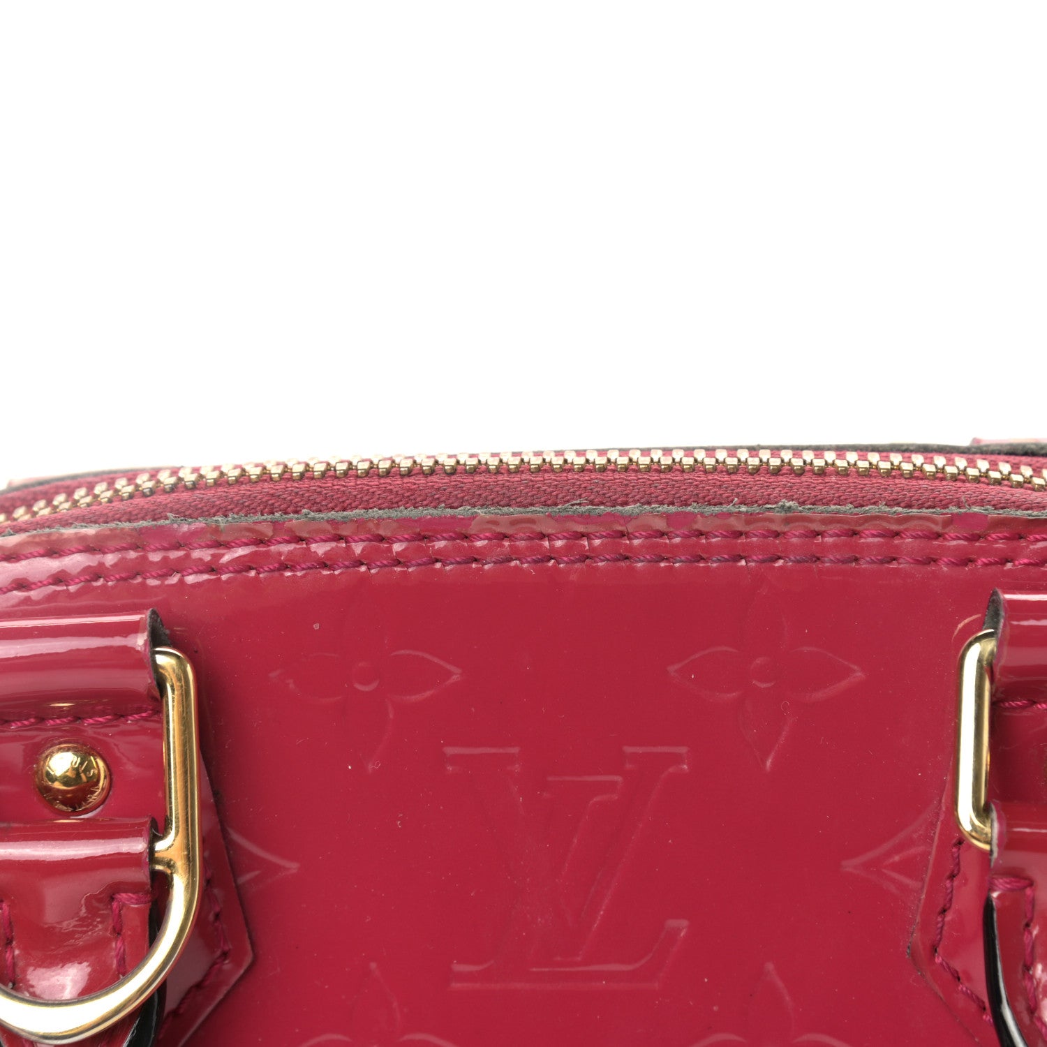 Louis Vuitton Vernis Alma BB Rose Indien 13 of 20