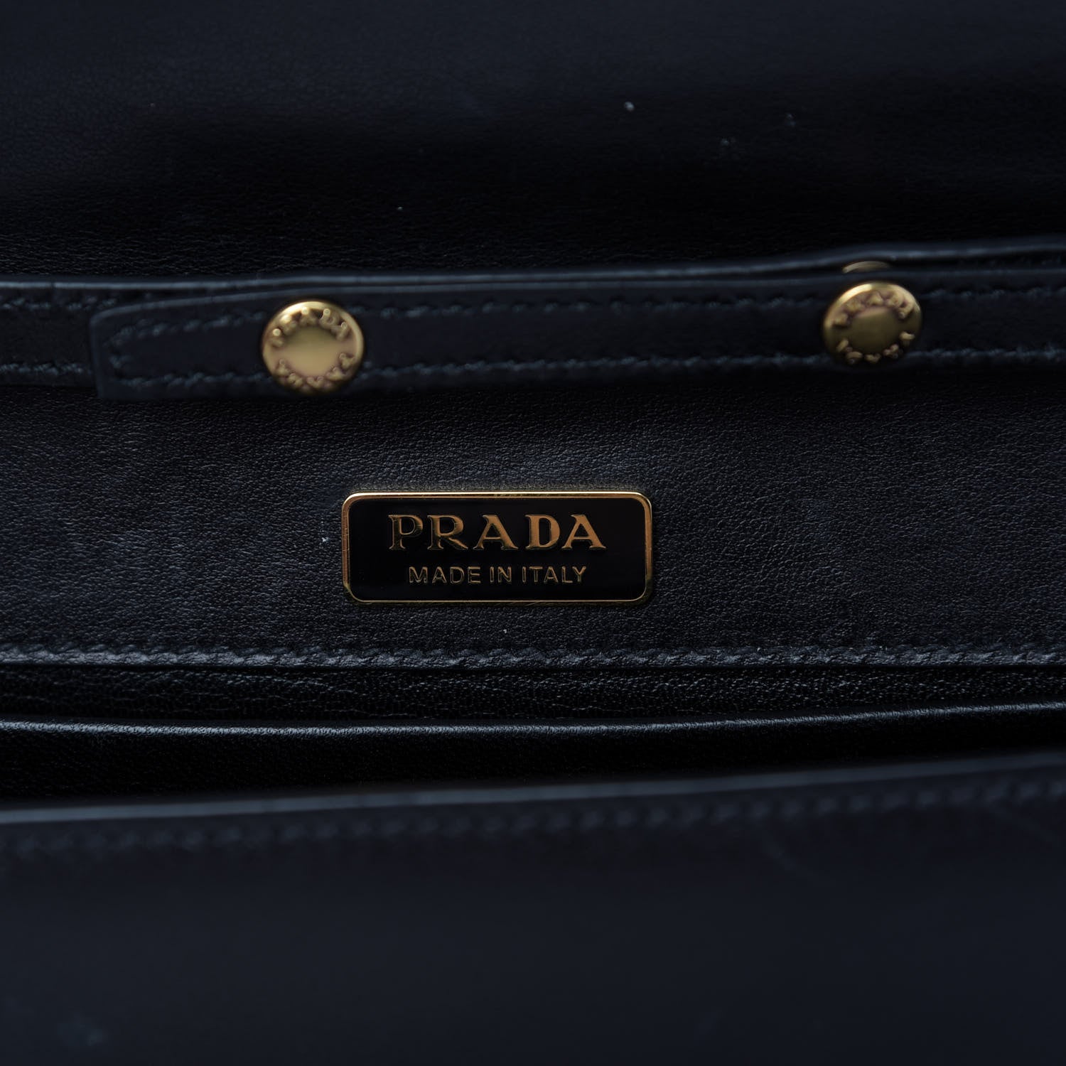 Prada City Calfskin Saffiano Cahier Pochette Black 8 of 9