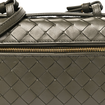 Bottega Veneta Calfskin Intrecciato Bang Bang Vanity Case Cypress 7 of 9
