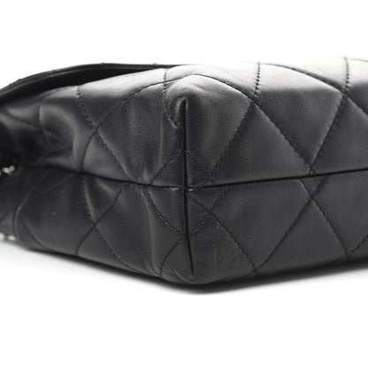 Chanel Calfskin Quilted In The Business Flap Bag Black 9 of 14