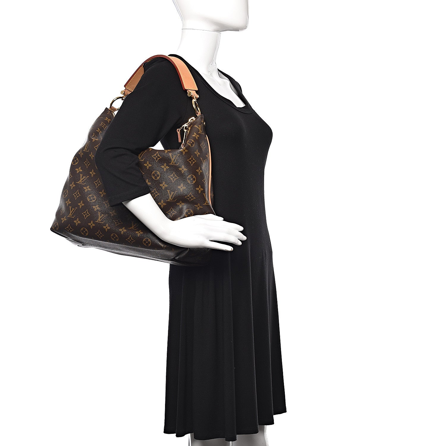 Louis Vuitton Monogram Sully MM 2 of 10