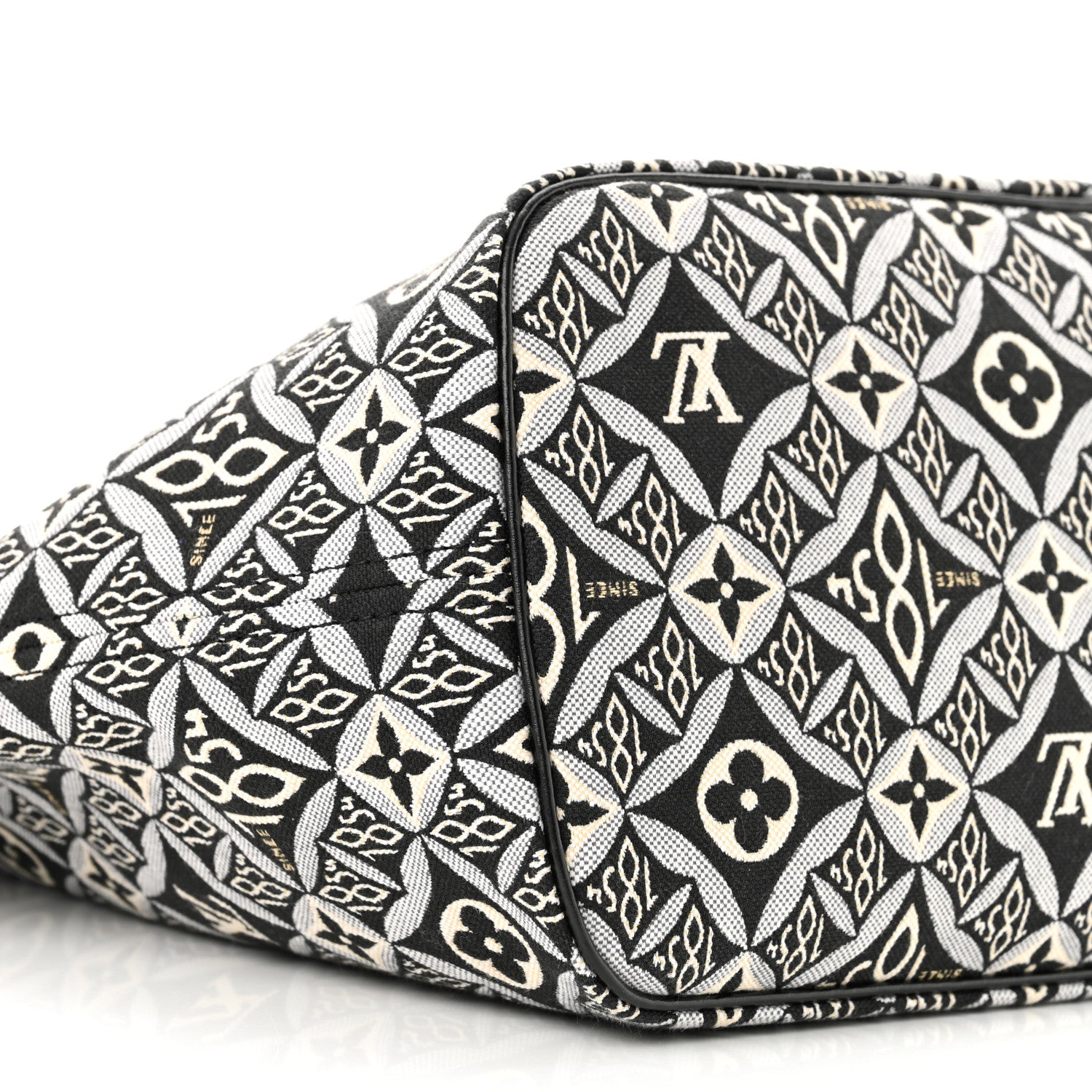 Louis Vuitton Jacquard Since 1854 Neverfull MM Grey 9 of 11