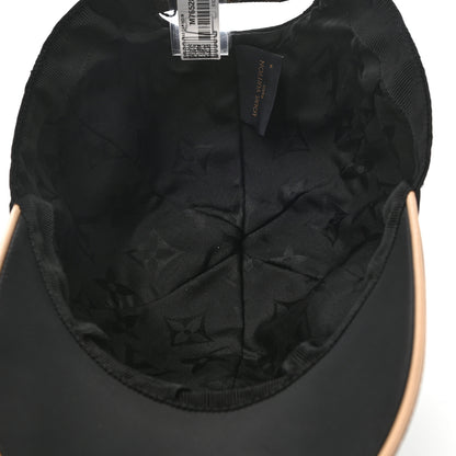 Louis Vuitton Polyester Silk Monogram LV Get Ready Cap M Black 7 of 8