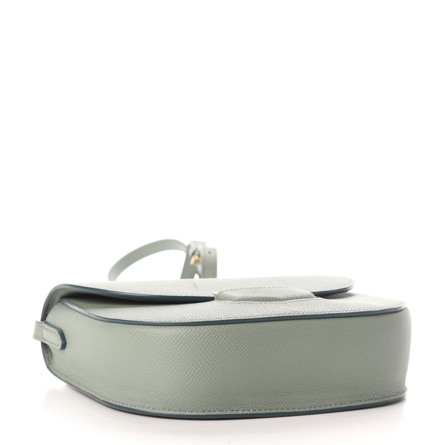 Grained Calfskin Small Trotteur Jade