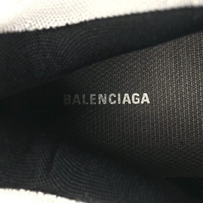 Balenciaga Metallic Fabric Mesh Womens Triple S Sneakers 42 Grey Dark Grey Black 7 of 7