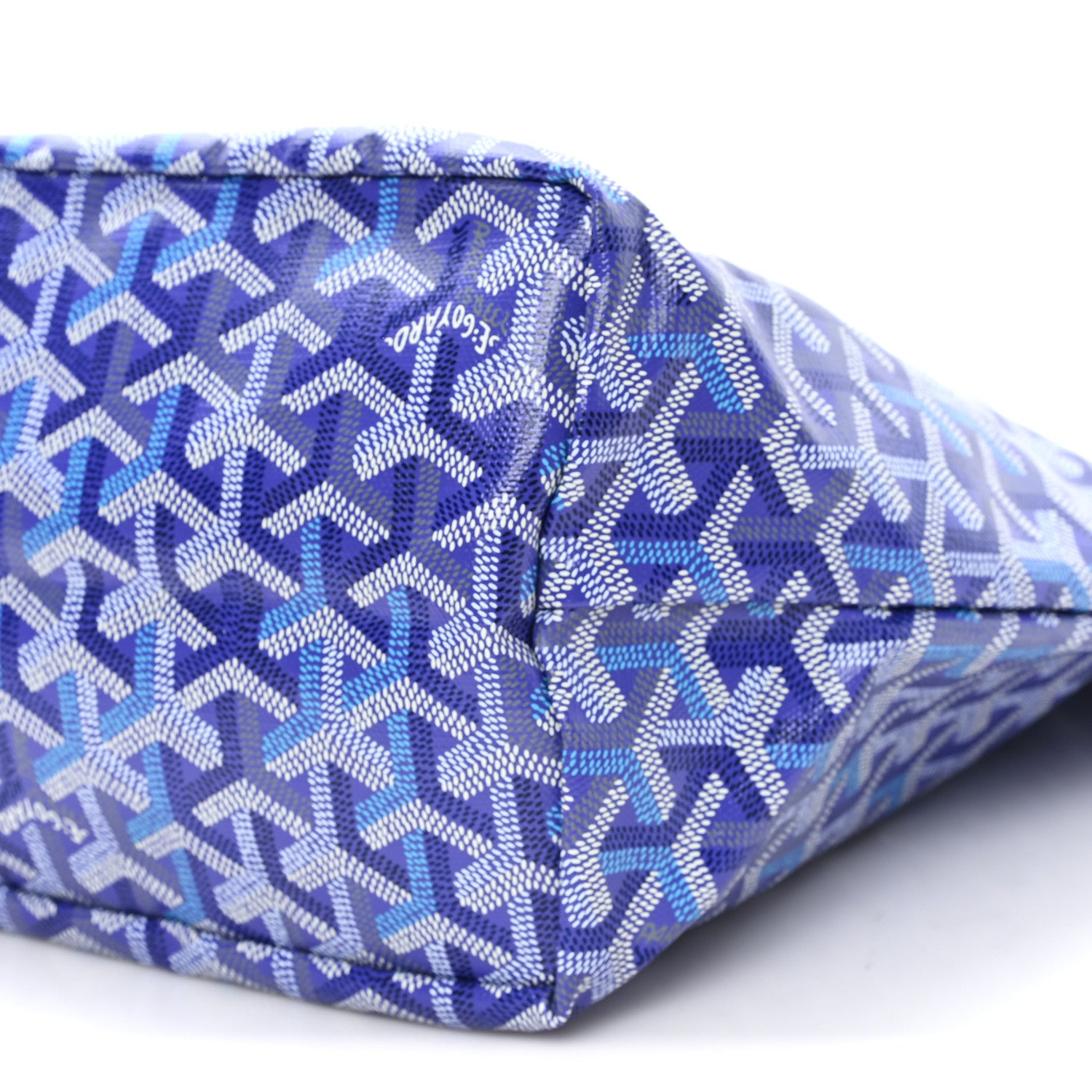 Goyard Goyardine Saint Louis PM Blueberry Purple 11 of 11