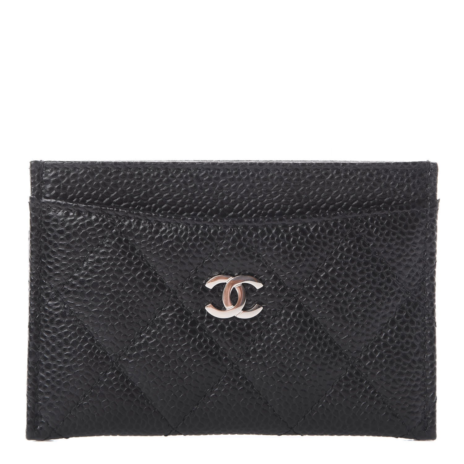 Chanel Caviar Quilted Card Holder Black 1 of 7