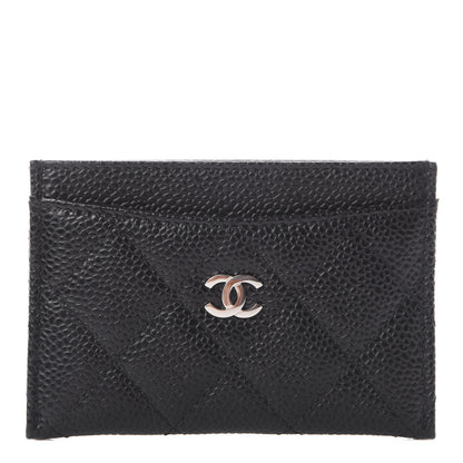 Chanel Caviar Quilted Card Holder Black 1 of 7