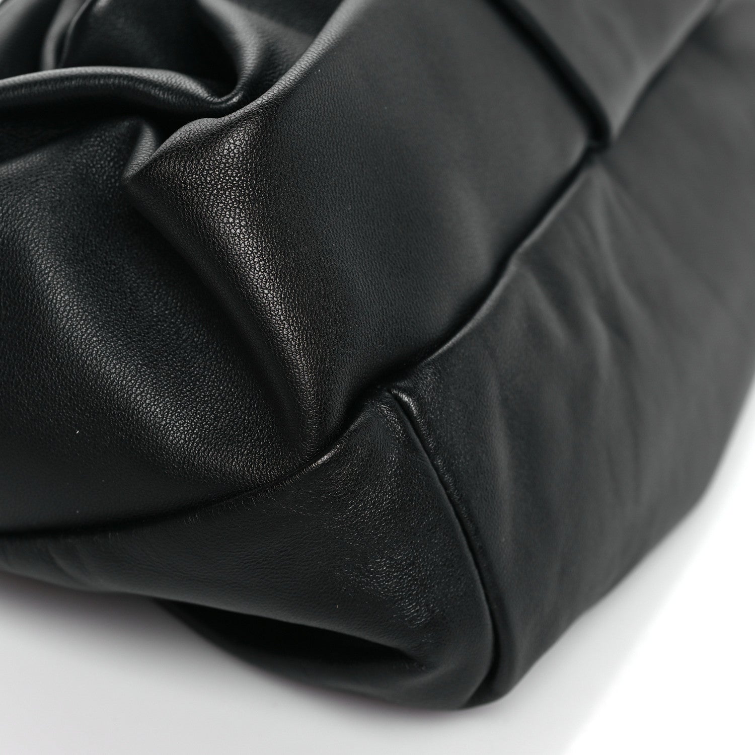 Burberry Lambskin Rose Clutch Black 8 of 9