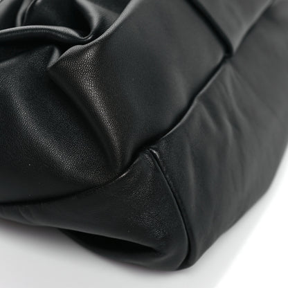 Burberry Lambskin Rose Clutch Black 8 of 9