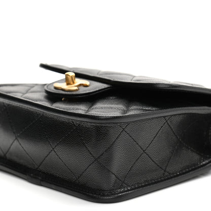 Chanel Caviar School Memory Mini Top Handle Flap Black 9 of 9