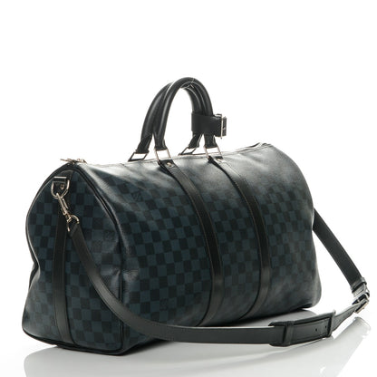 Louis Vuitton Damier Cobalt Keepall Bandouliere 45 3 of 6