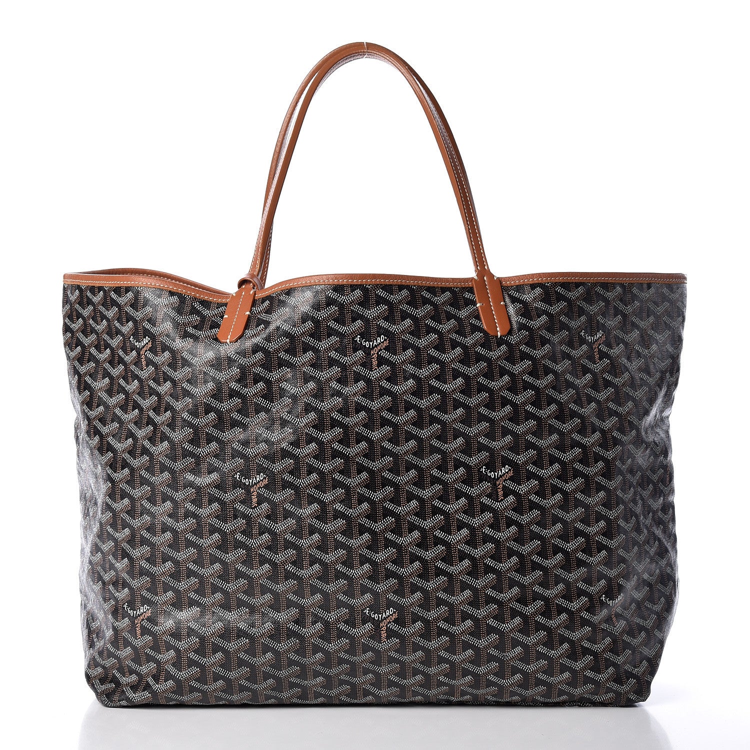 Goyard Goyardine Saint Louis GM Black Gold 3 of 19
