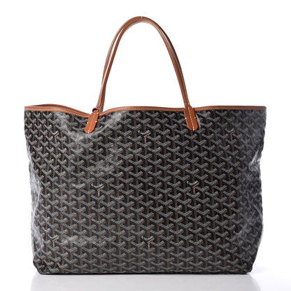 Goyard Goyardine Saint Louis GM Black Gold 3 of 19