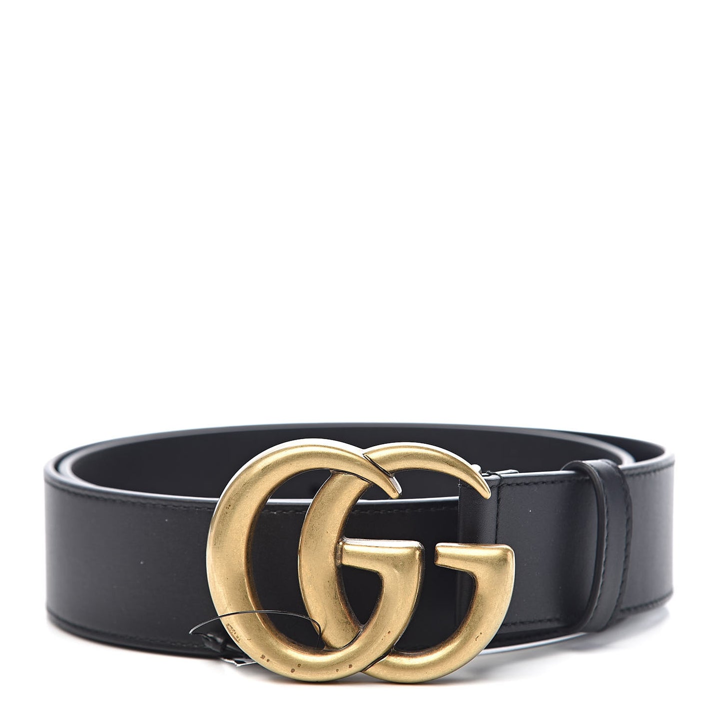 Calfskin Double G 40mm Belt 85 34 Black