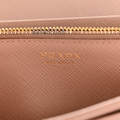 Prada Saffiano Bow Continental Wallet Cammeo 7 of 12