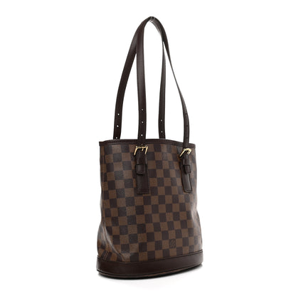 Louis Vuitton Damier Ebene Marais Bucket 23 3 of 11