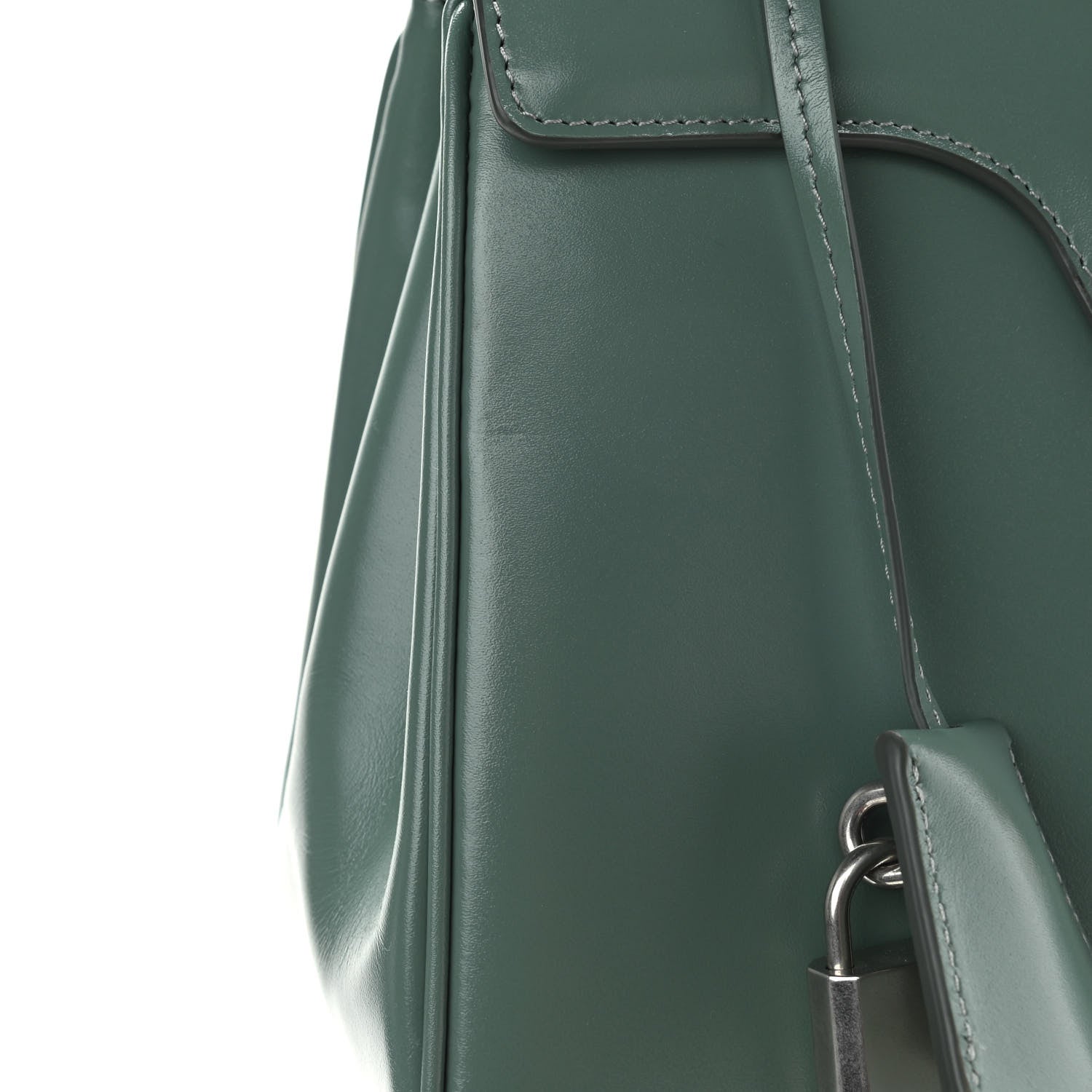 Celine Satinated Calfskin Small 16 Top Handle Bag Celadon 8 of 11