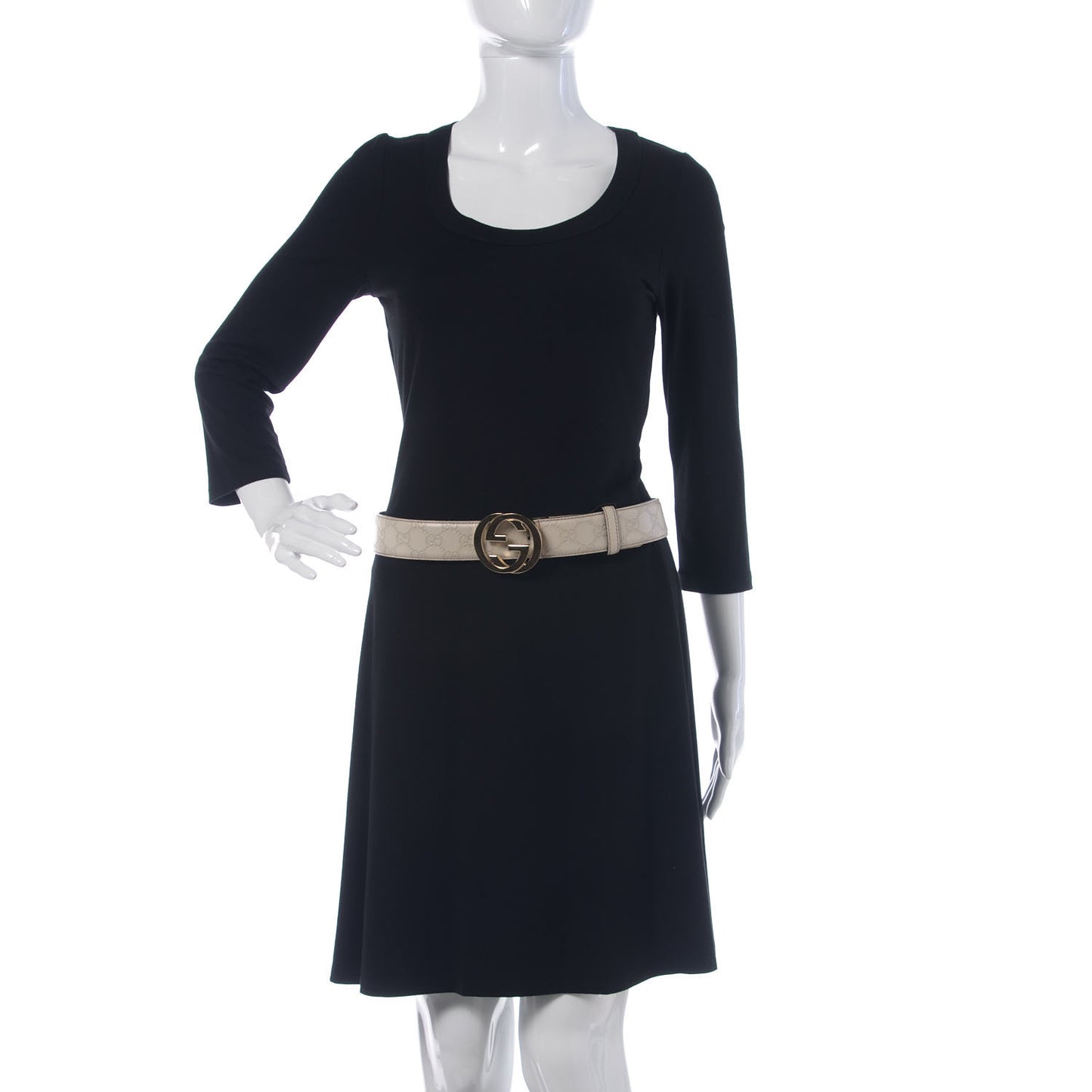 Guccissima Interlocking G Belt 90 36 Off White