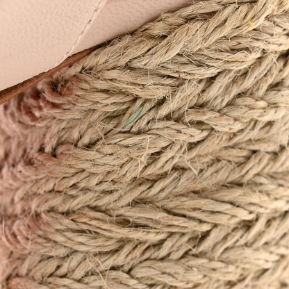 Christian Louboutin Goatskin Super Mariza 85 Espadrille Sandals 38 Leche Natural 9 of 10
