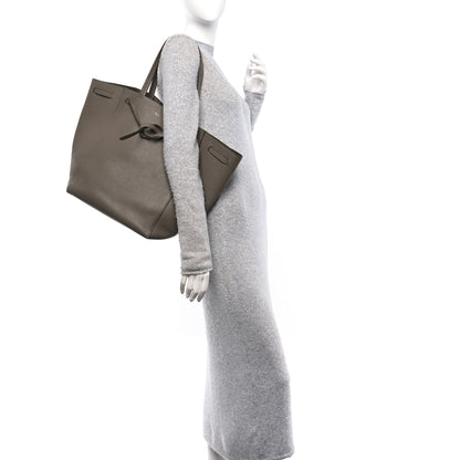 Celine Soft Grained Calfskin Small Belt Cabas Phantom Taupe 2 of 13