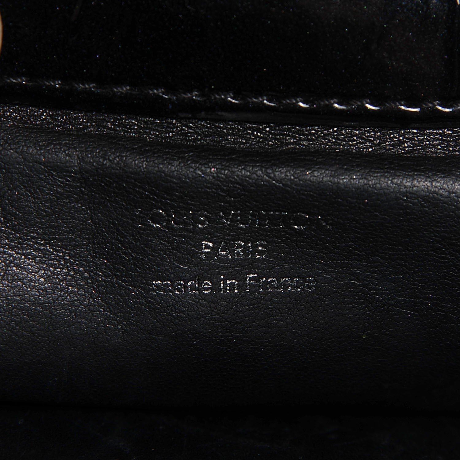 Louis Vuitton Patent Lambskin Fascination Lockit Black 6 of 7