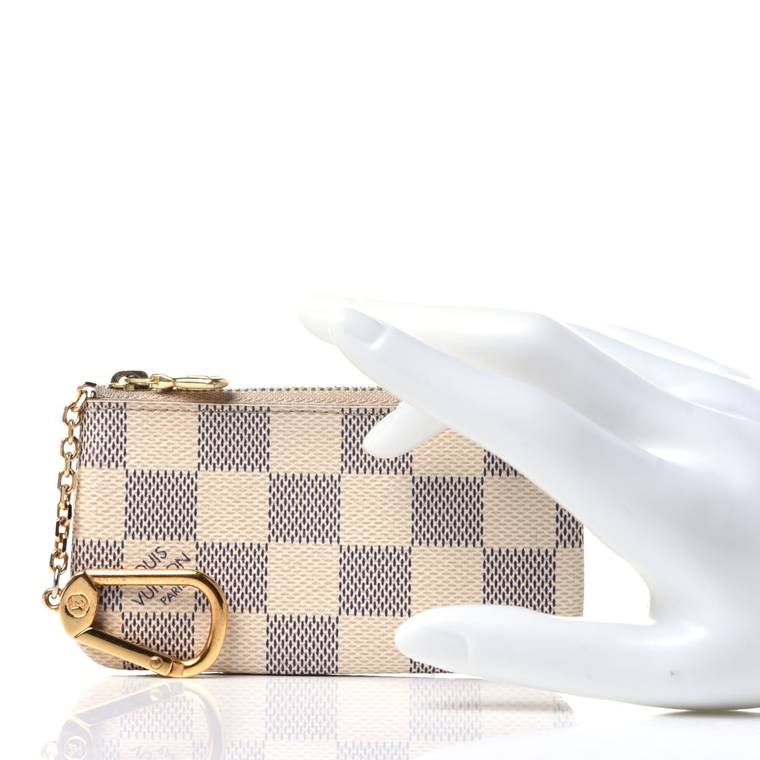 Louis Vuitton Damier Azur Key Pouch 2 of 10