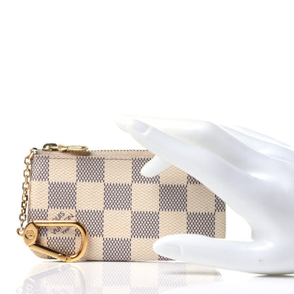 Louis Vuitton Damier Azur Key Pouch 2 of 10