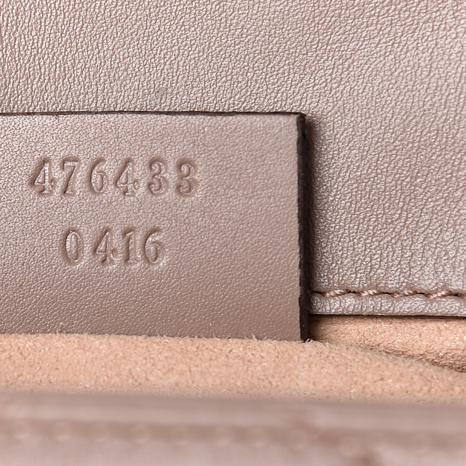 Gucci Calfskin Matelasse Super Mini GG Marmont Shoulder Bag Porcelain Rose 8 of 11