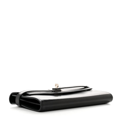 Hermes Box Kelly Longue Wallet Black 4 of 8