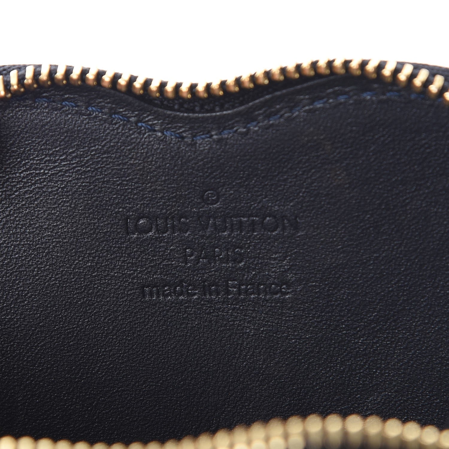 Louis Vuitton Vernis Leopard Coeur Heart Coin Purse Blue Infini 6 of 8