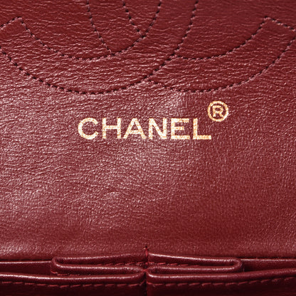 Chanel Lambskin Quilted Medium Double Flap Black 6 of 17