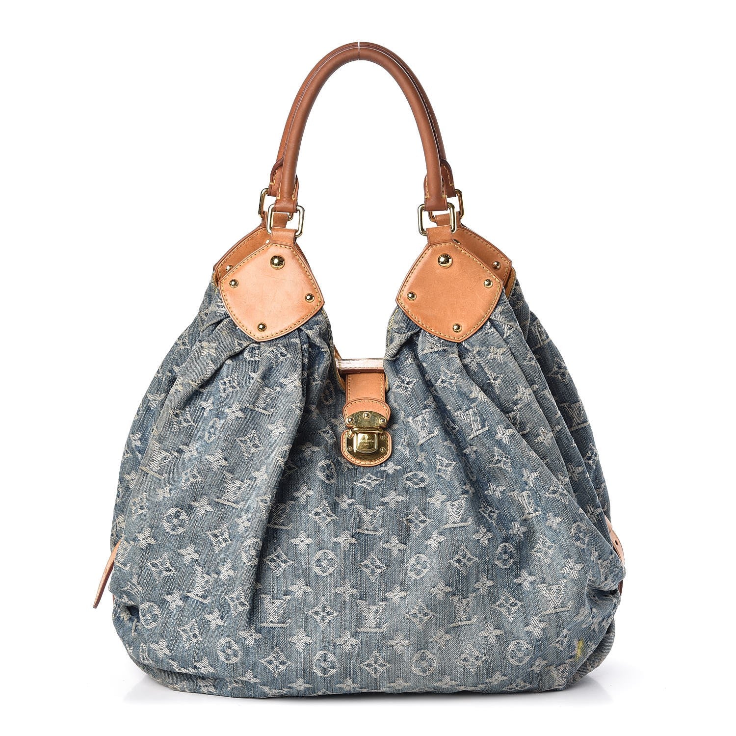 Louis Vuitton Denim Mahina XL Blue 1 of 10