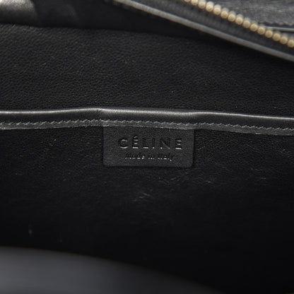 Celine Smooth Calfskin Nano Luggage Black 6 of 10