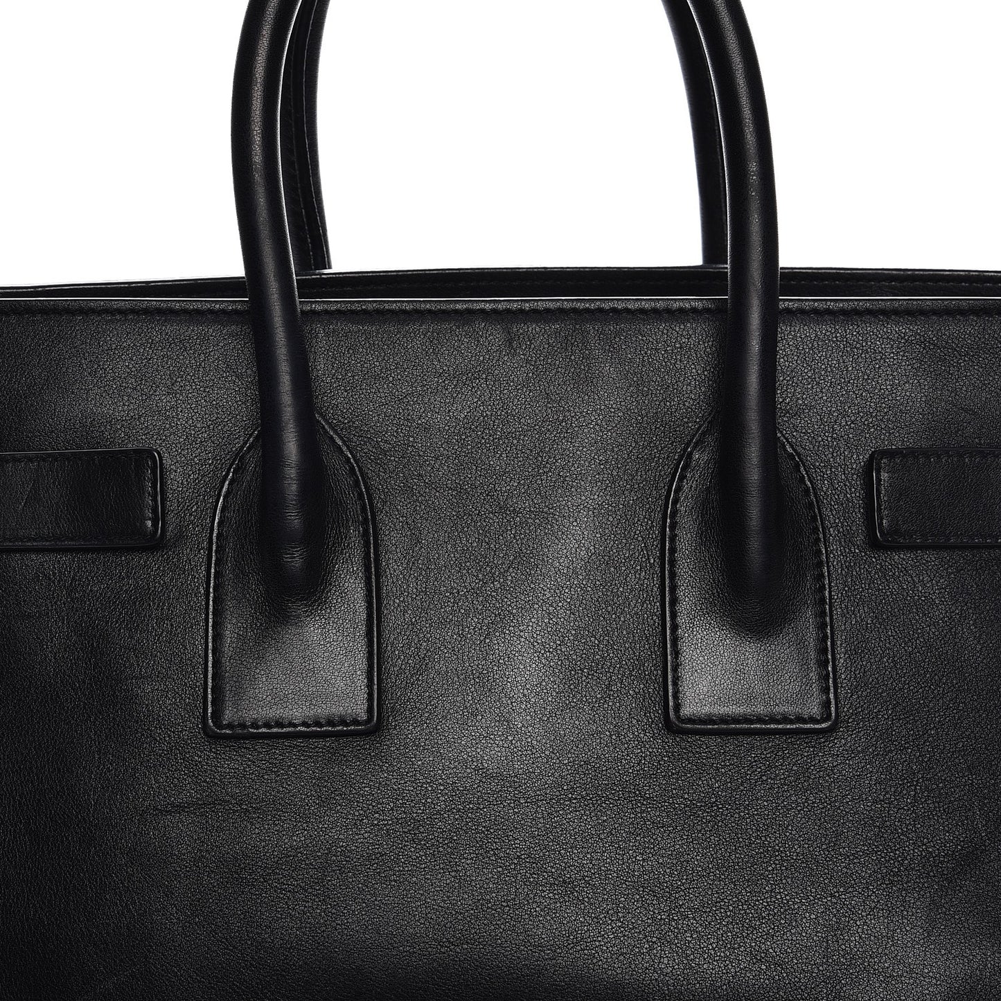 Calfskin Small Sac De Jour Black