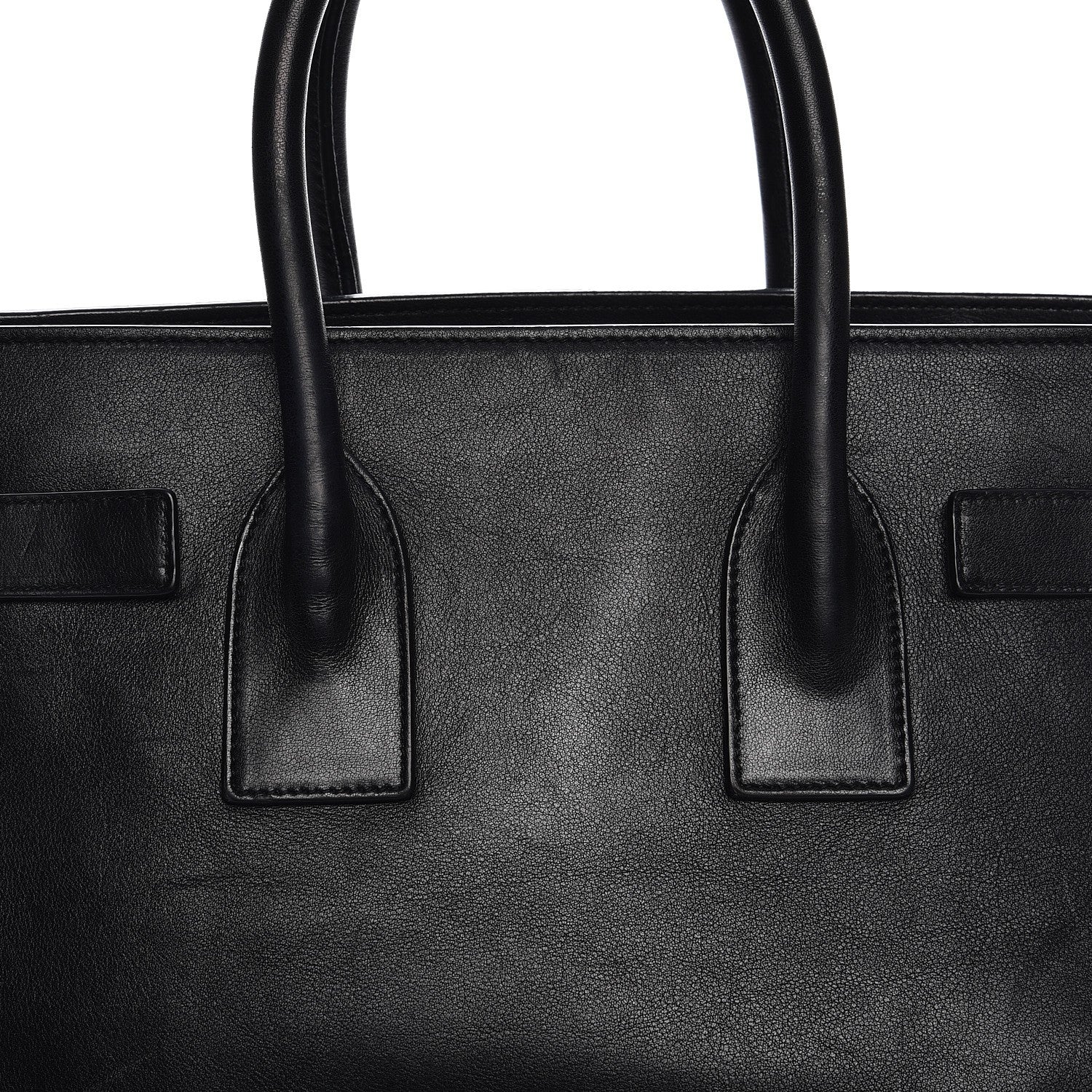 Saint Laurent Calfskin Small Sac De Jour Black 12 of 20