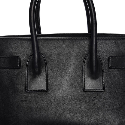 Saint Laurent Calfskin Small Sac De Jour Black 12 of 20