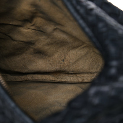 Bottega Veneta Nappa Intrecciato Pleated Large Veneta Hobo Black 5 of 9