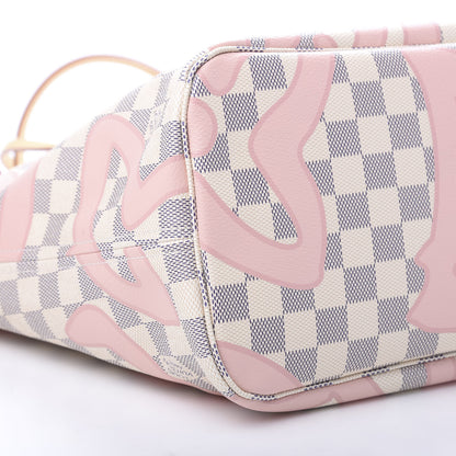 Louis Vuitton Damier Azur Tahitienne Neverfull MM 10 of 13