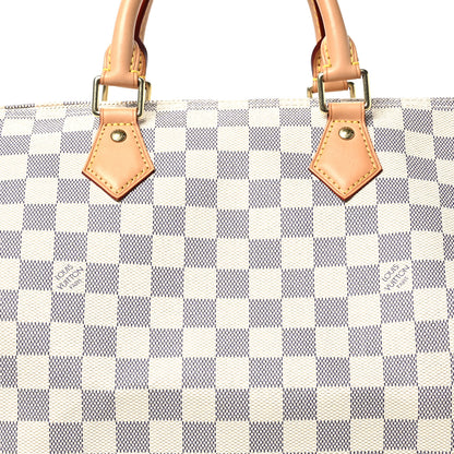 Louis Vuitton Damier Azur Speedy 35 9 of 13