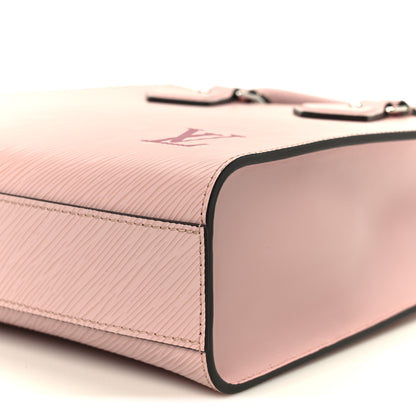 Louis Vuitton Epi Sac Plat BB Rose Ballerine 9 of 9