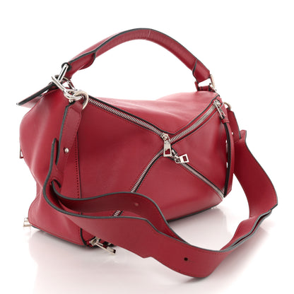 Loewe Calfskin Medium Puzzle Bag Rouge 3 of 13