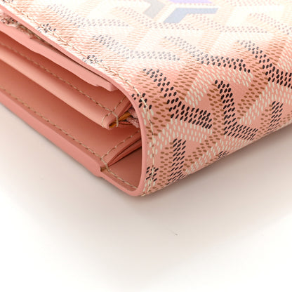 Goyard Goyardine Varenne Continental Wallet Pink 10 of 12